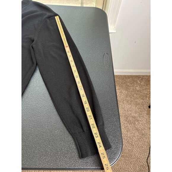 Paul Jones Men's Black Reverse Zip Cardigan Sweater Size XL - Picture 9 of 10